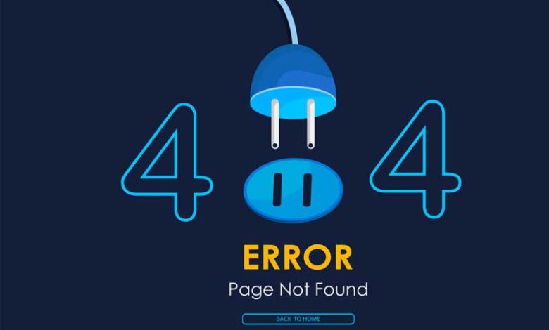 منظور از خطای 404 چیست