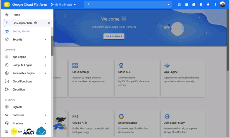 معروف ترین سیستم عامل های ابری - Google Cloud OS