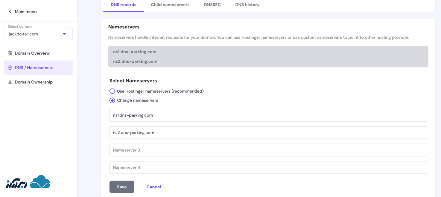 اتصال دامنه به سرور مجازی با استفاده از Cloudflare